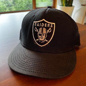 Raiders Mesh Back Trucker Hat